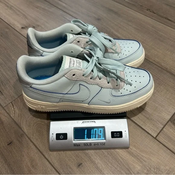 Nike Air Force 1 Low GS Moss Point Devin Booker CJ9886001 Sneaker Shoes 6Y W7.5 - Picture 12 of 12